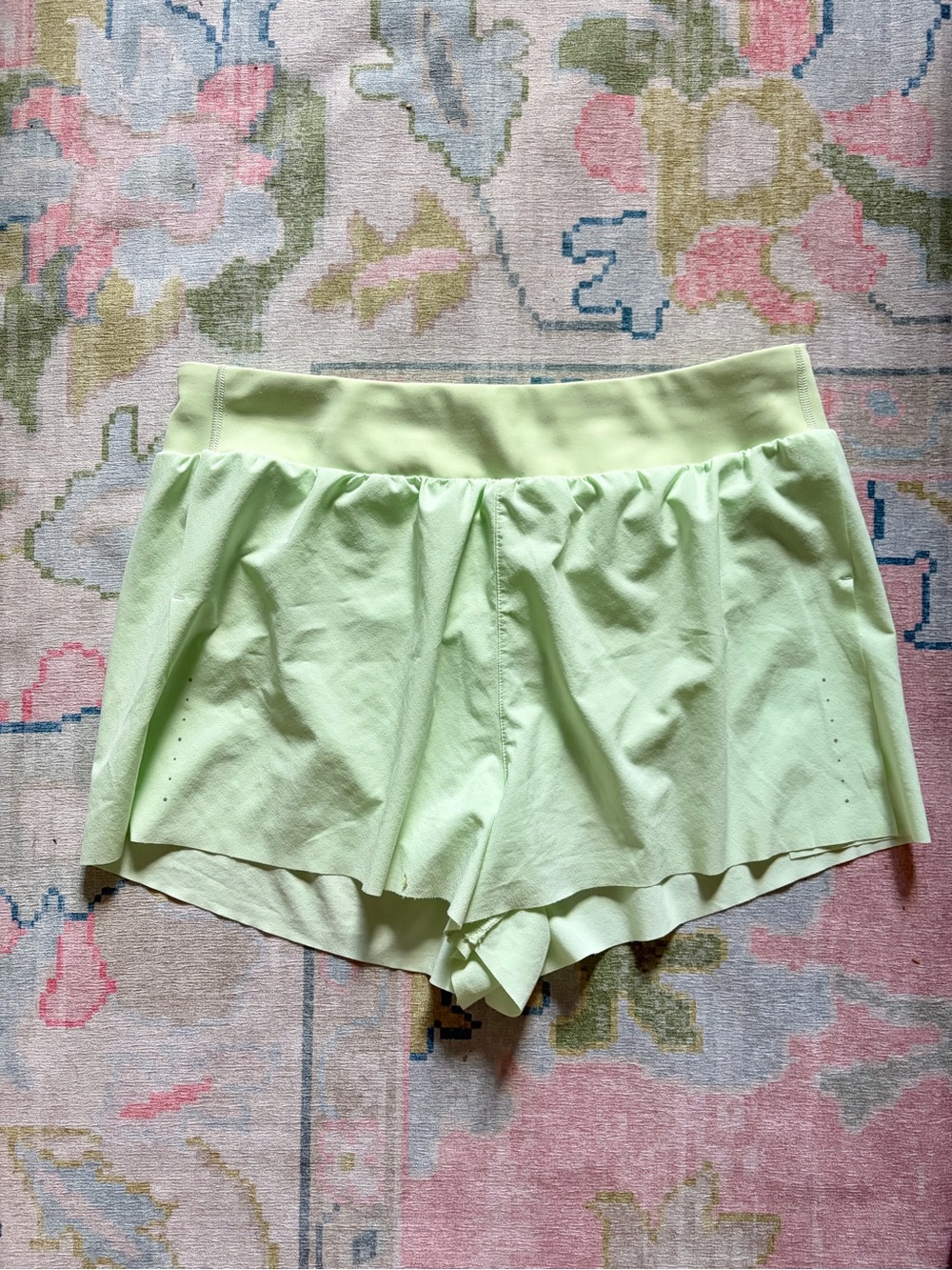 Athleta Light Lime Run Short